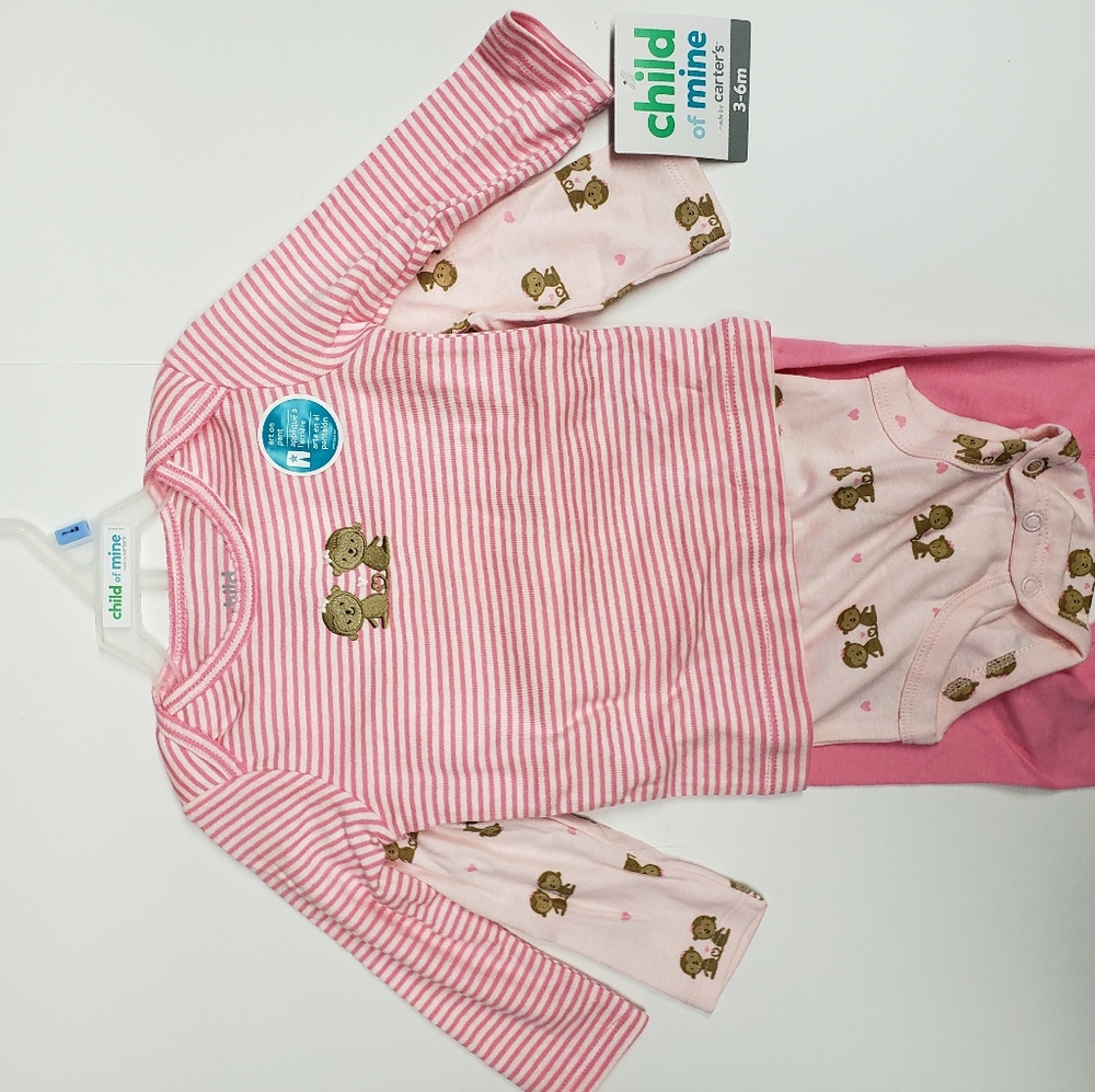 Carters 3pc set, 3-6month